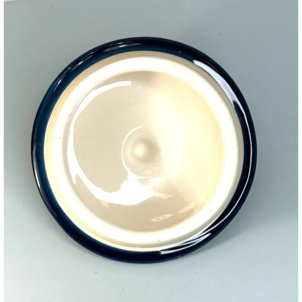 Nonni's Biscotti Hand-Made/Painted Ceramic Storage Jar Fitted Lid Rubber Seal